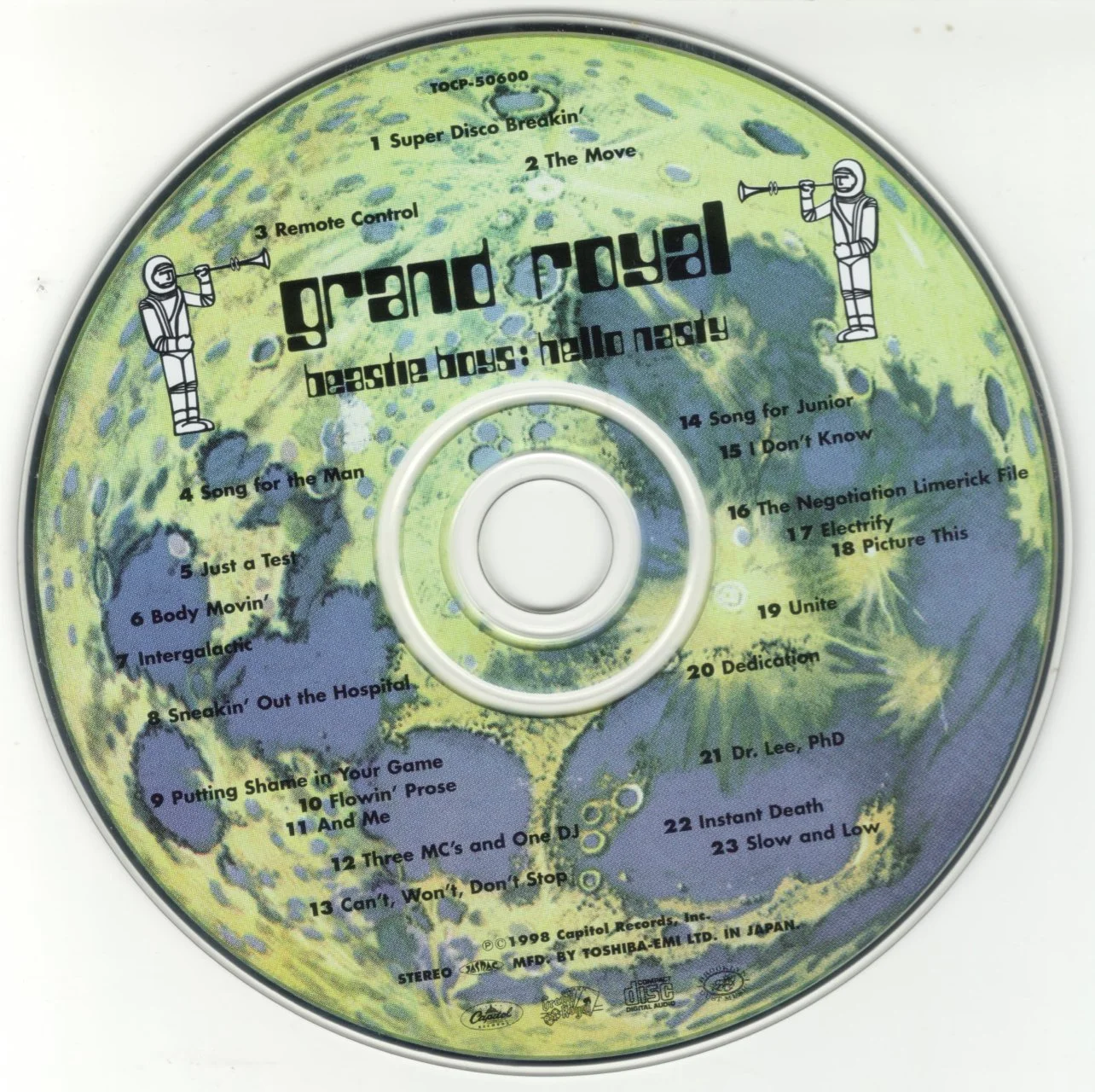 BEASTIE BOYS - 1998 - Hello Nasty (Digipak) - [ FLAC 16-Bit 44.1 kHz ]