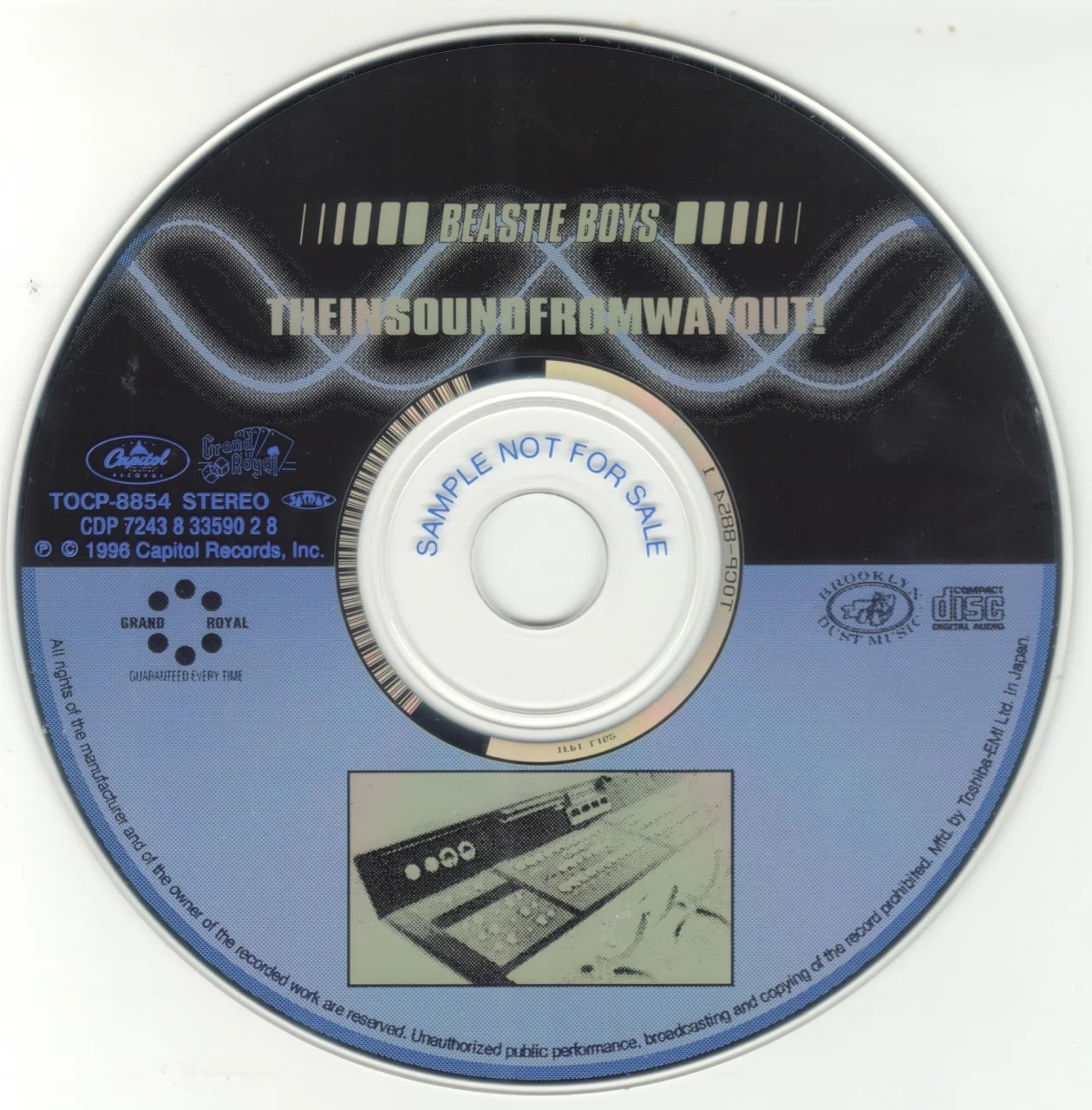BEASTIE BOYS - 1998 (1995, 1996) - The In Sound From Way Out! (Compilation, Promo, First Edition) - [ FLAC 16-Bit 44.1 kHz ]