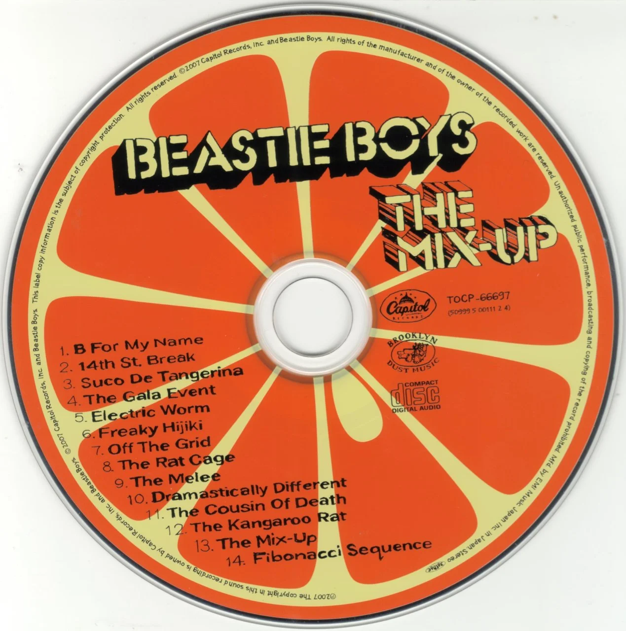 BEASTIE BOYS - 2007 - The Mix-Up - [ FLAC 16-Bit 44.1 kHz ]