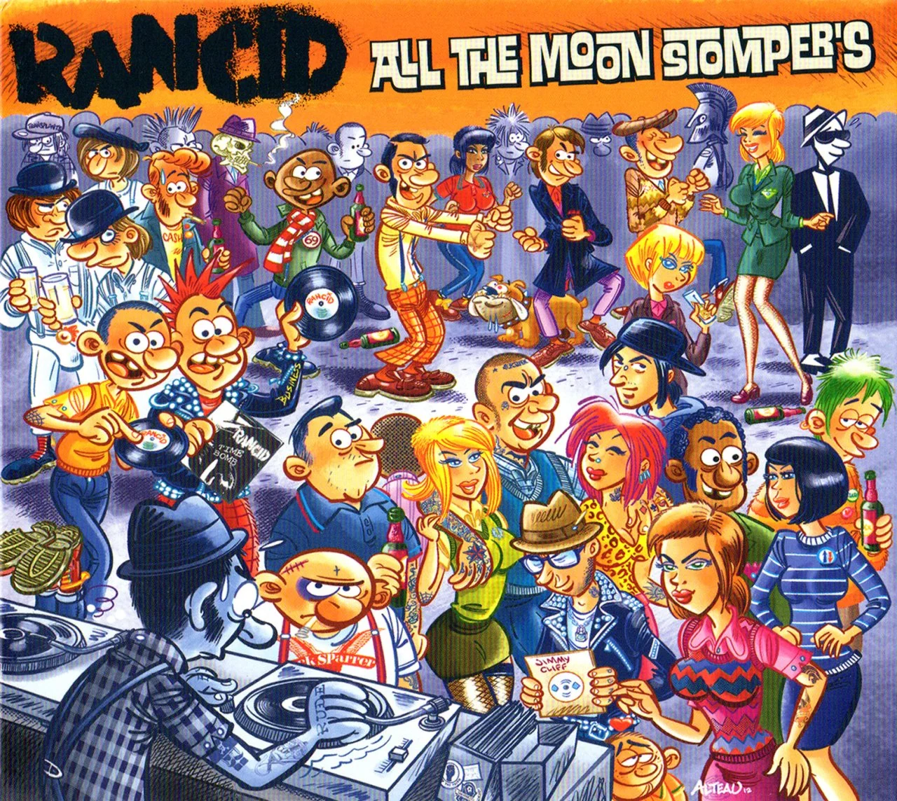 RANCID - 2015 - All The Moon Stomper's (Compilation) - FLAC 16-Bit 44.1 kHz ** Punk Rock/Ska Punk/Street Punk/Hardcore Punk - U.S.A. (Berkeley, CA)