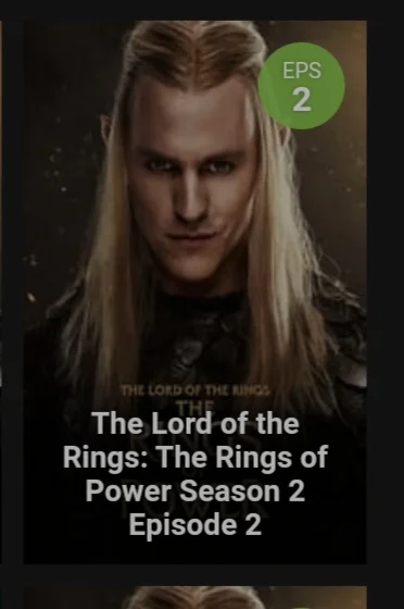 The lord of the rings: The rings of power SEASON 2 EPISODE 2
