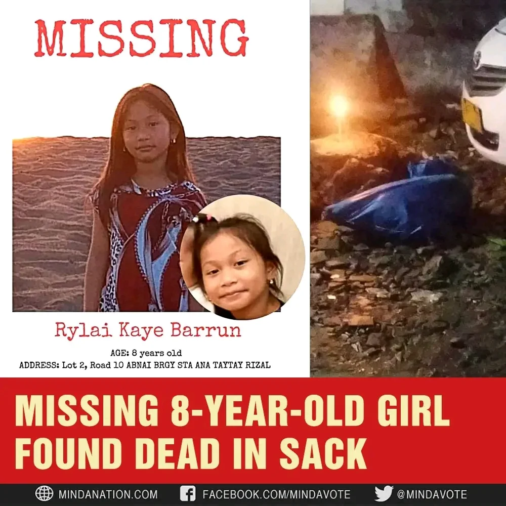 Missing 8-Year-Old Girl Found Dead In Sack