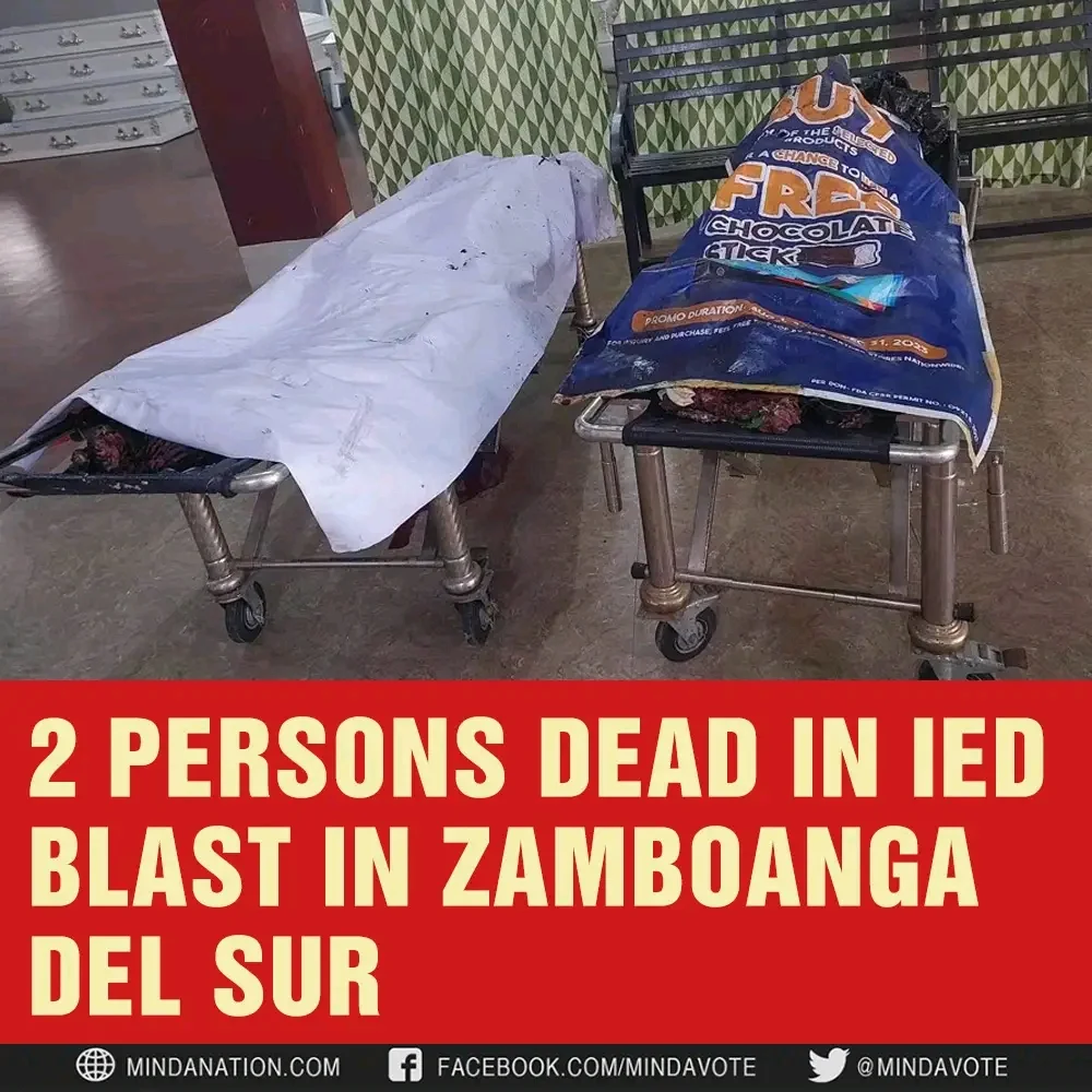 2 Persons Dead In IED Blast In Zamboanga Del Sur.
