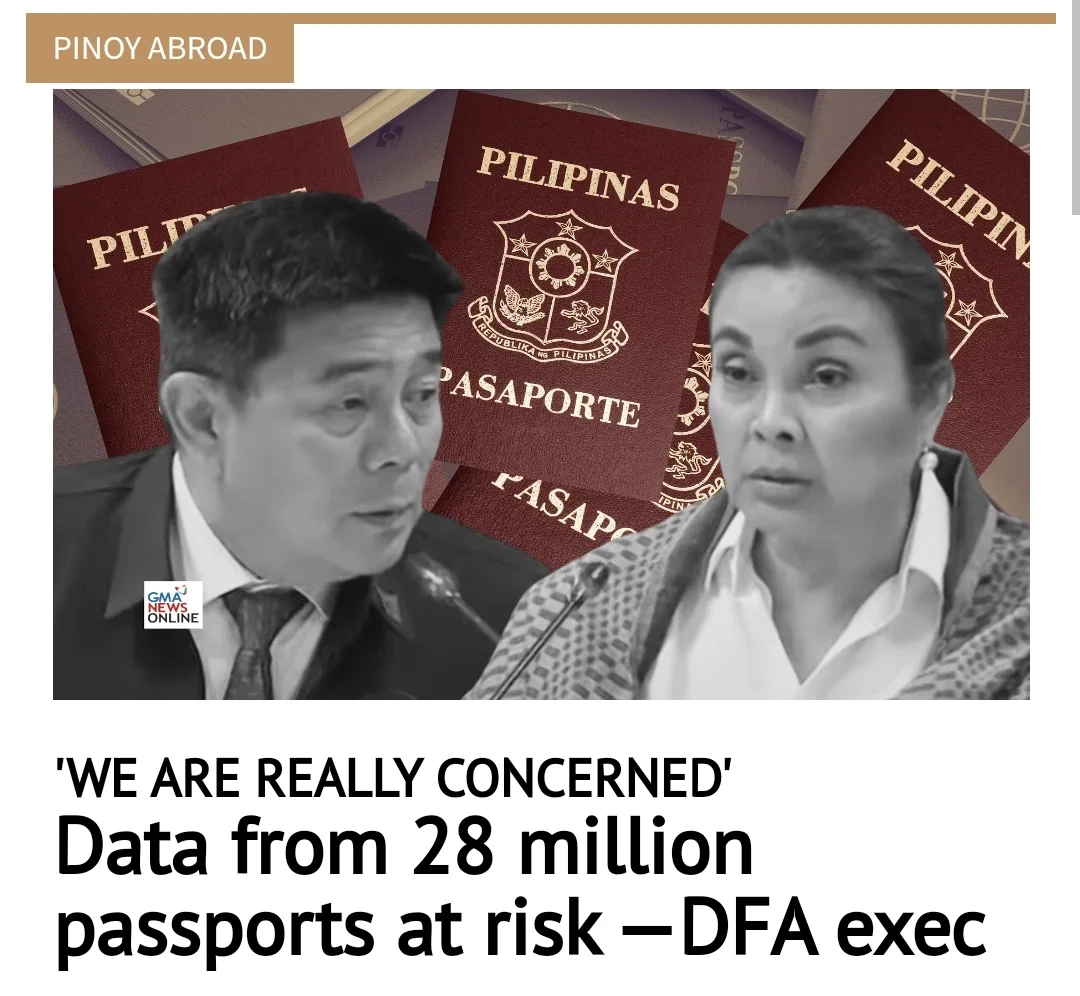 Data from 28 million passports at risk DFA exec