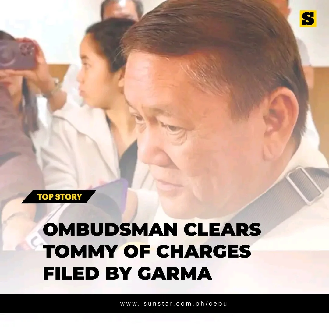 Ombudsman Clears Tomas Of Charges Filed By Garma