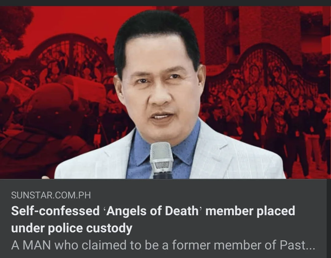 Self-confessed Angels of Death' member placed under police custody