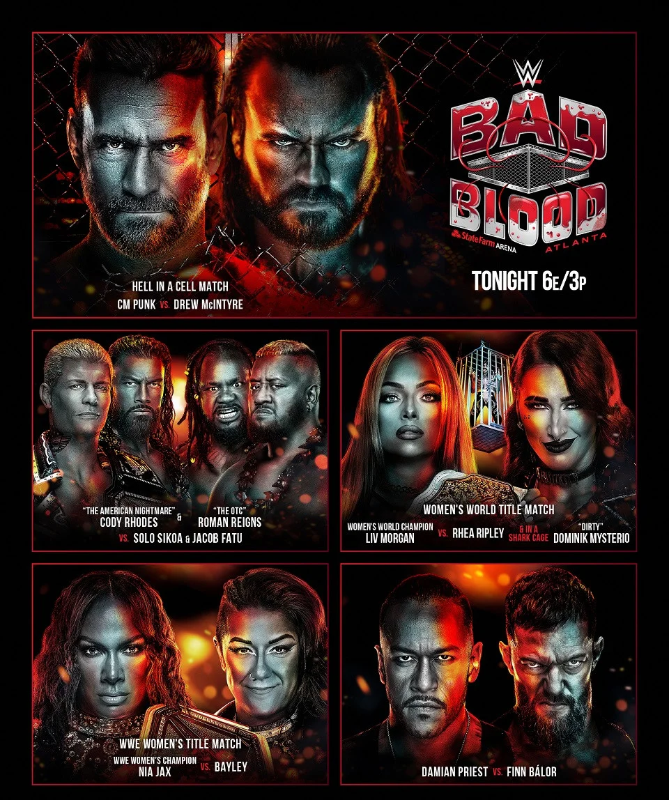 WWE Bad Blood 2024 720p WEB-DL 2CH x265 HEVC-PSA