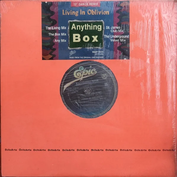 Anything Box  Living In Oblivion 1990 12" Promo vinyl flac