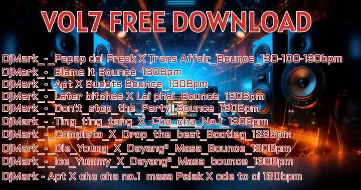 DJ MARK BOUNCE VOL 7