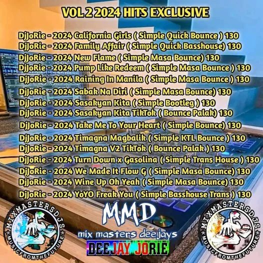 DJ JORIE MMD MIX MASTER