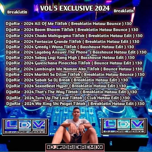 DJ JORIE BREAKLATIN VOL.5 EXCLUSIVE 2024