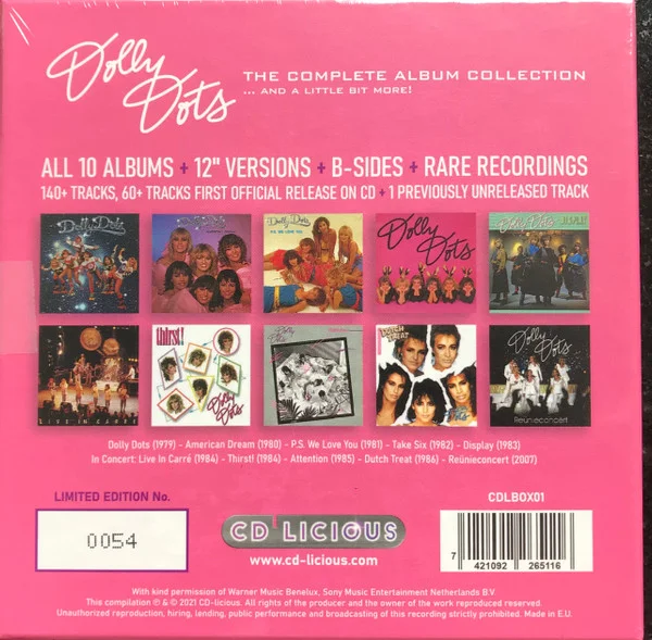 Dolly Dots  The Complete Album Collection ... And A Little Bit More (10 CD) Flac 16Bit/44100Hz
