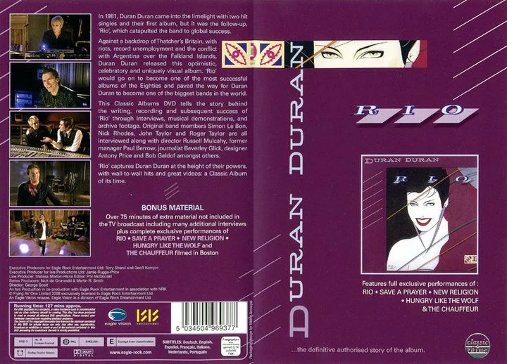 Duran Duran - Classic Albums  Rio  DVD