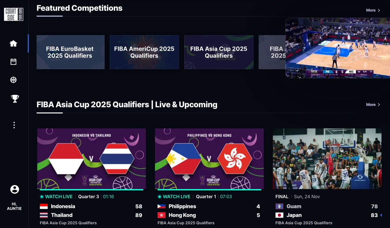 Courtside 1891 - Basketball Live Streams and Highlights.webp