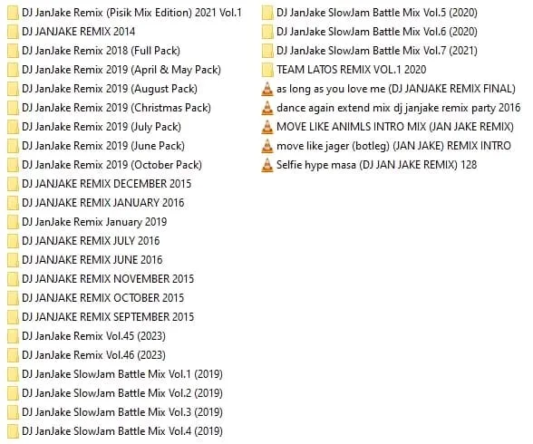 DJ JanJake Remix 2018 Full Pack: EDM, Bootleg, RNB, Moomba, Twerk, Funky, TikTok, Budots, Techno, Reggae, Redrum, Masa, Club, BassHouse
