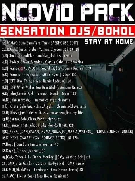 DJ's BOHOL COVID PACK REMIX DMC