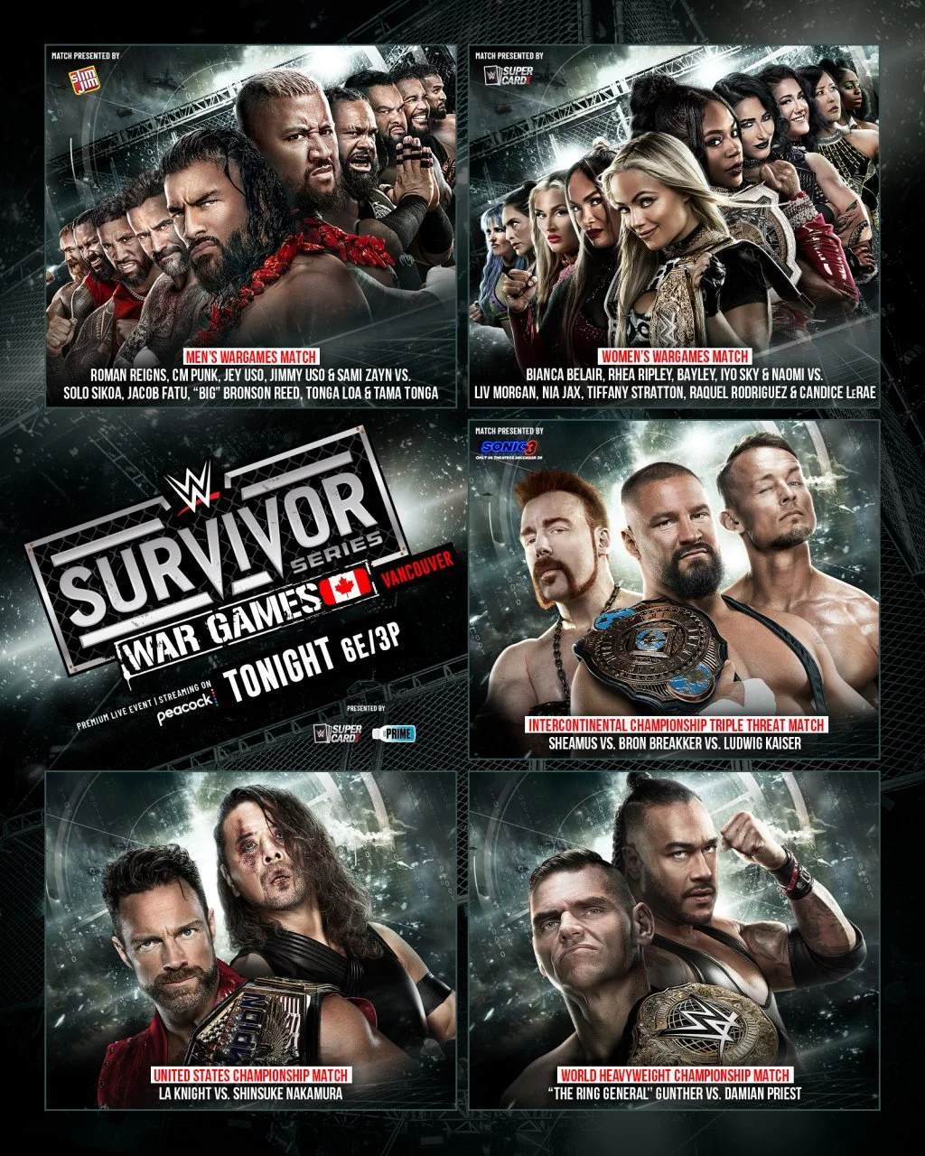 WWE Survivor Series WarGames 2024 720p WEB-DL 2CH x265 HEVC-PSA