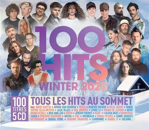100 Hits Winter 2025 (5CD) (2024) Mp3 320kbps
