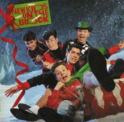 New Kids On The Block  this Christmas (Merry, Merry Christmas) year 1989.