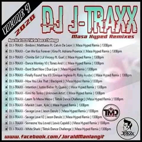 DJ J-TRAXX VOLUME 4 2020 MASA HYPE REMIXES
