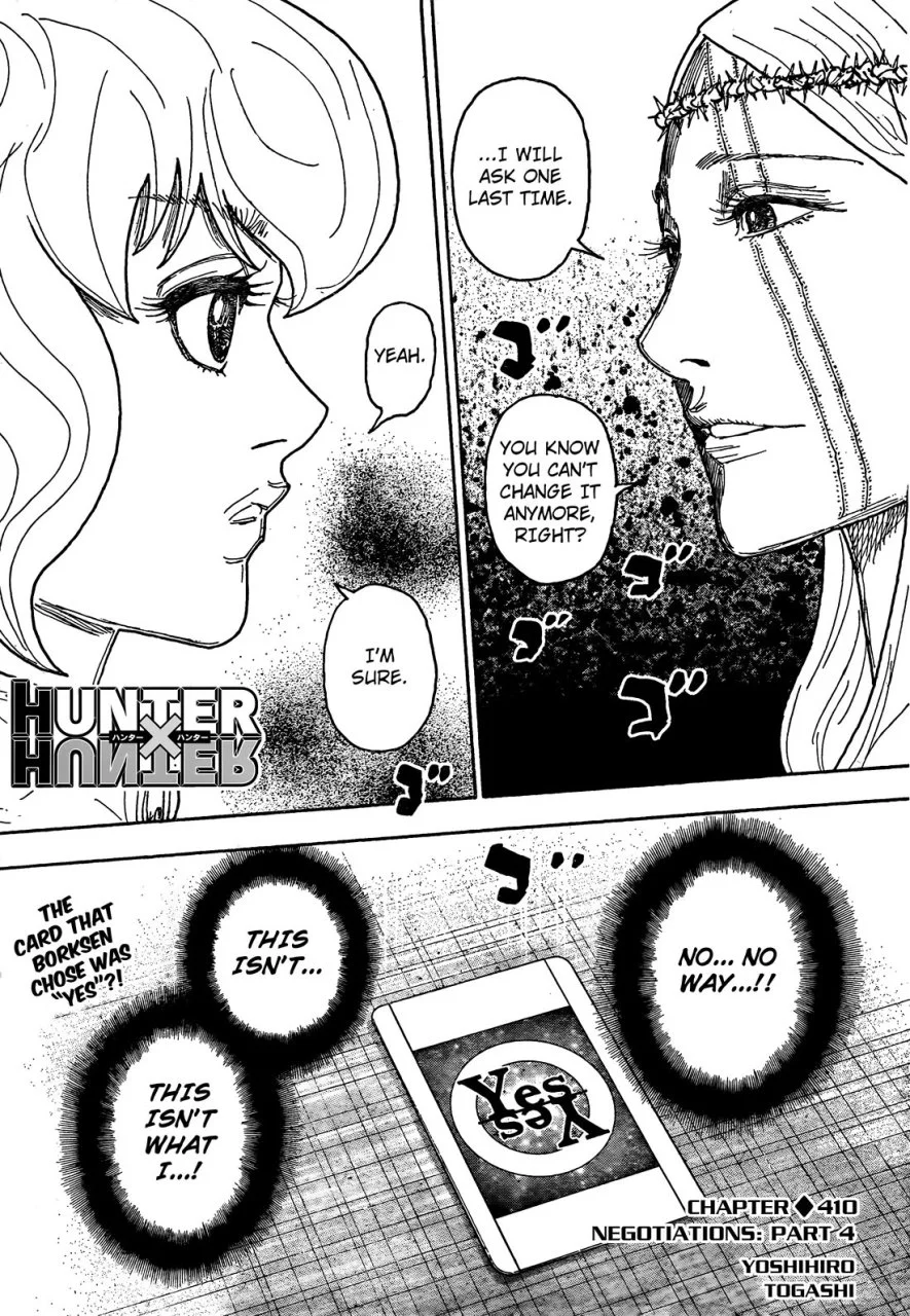 Hunter X Hunter - Chapter 410 - 1.webp
