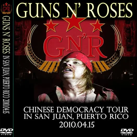 GUNS N ROSES - CHINESE DEMOCRACY TOUR IN SAN JUAN