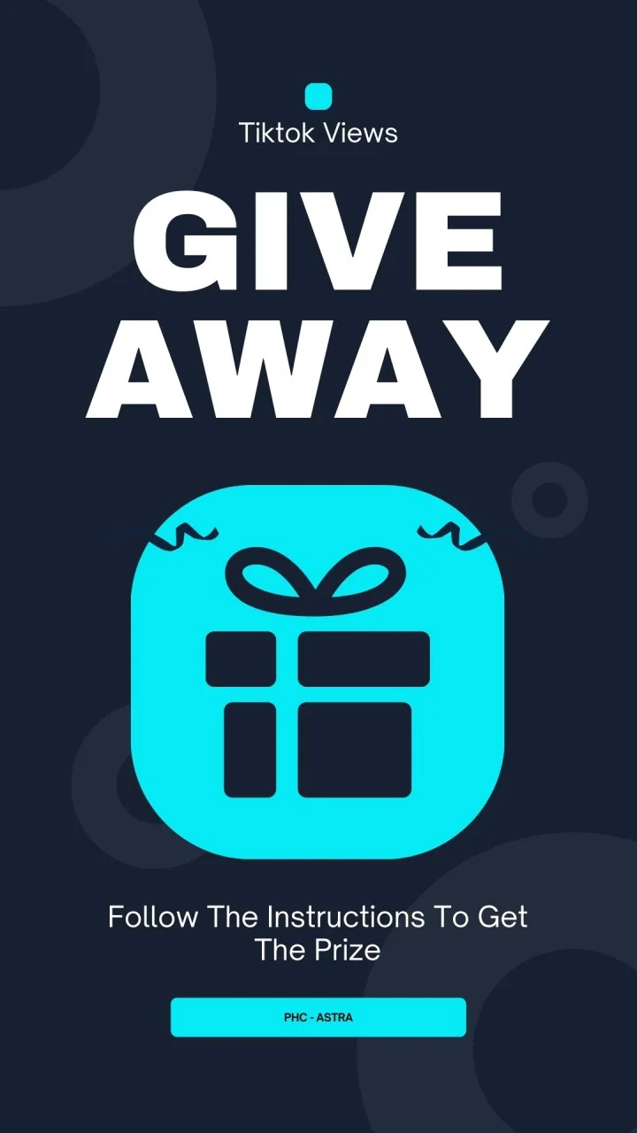 Navy and Neon Blue Modern Giveaway TikTok Story.jpg