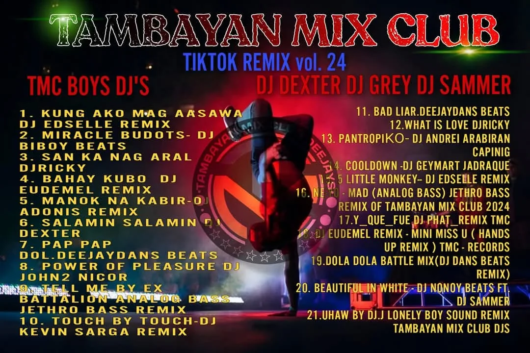 DJ's TMC TAMBAYAN MIX CLUB TIKTOK MIX VOL.24