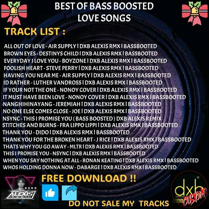 DJ's bassboosted lovesong
