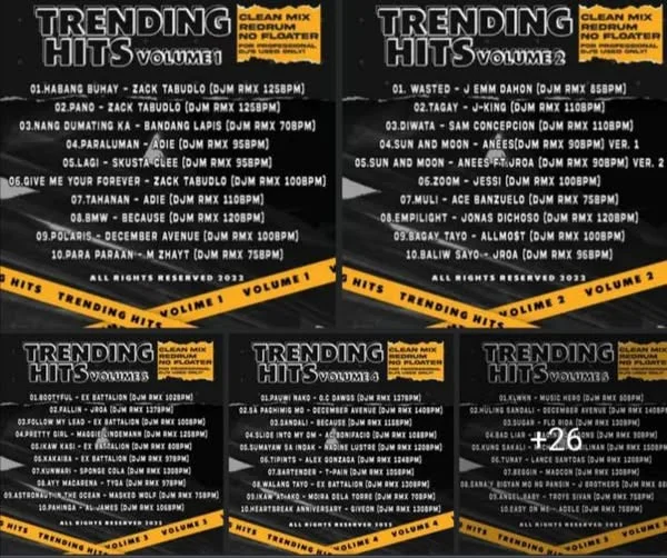 DJ's Trending hits volume 1to20