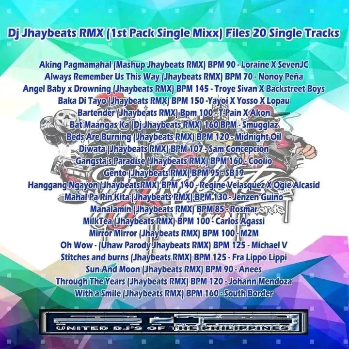 DJ Jhay Beats RMX 3 Pack Mixx