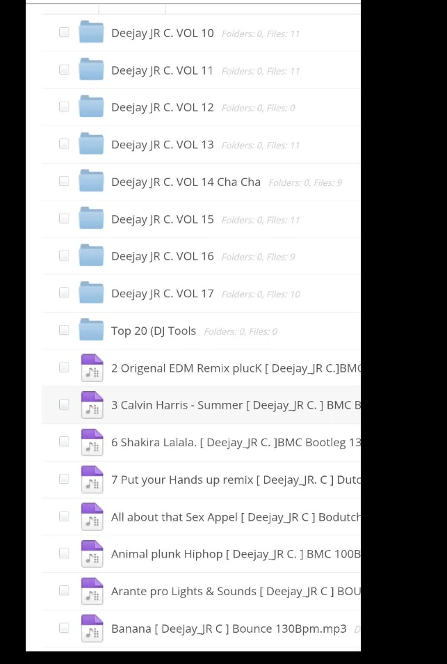 DJ JRC COLLECTIN FILE MIX