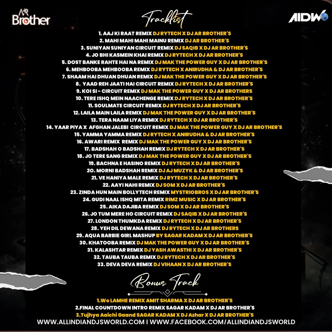 DJ AR BROTHERS ADOMATIC VOL-13