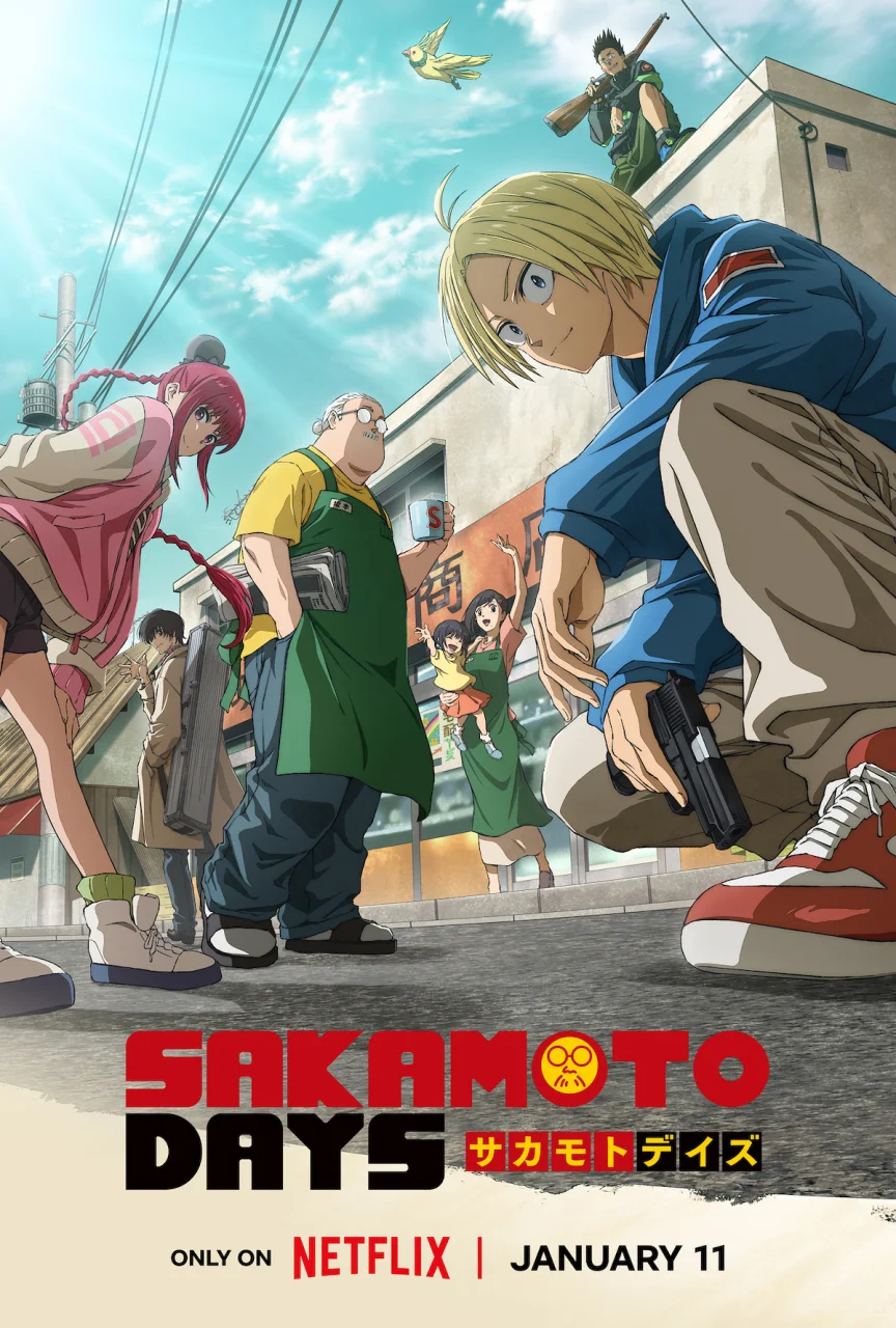 Sakamoto Days (2025) [Dual-Audio] [EP01-EP11] [Web DL 720p | 1080p]