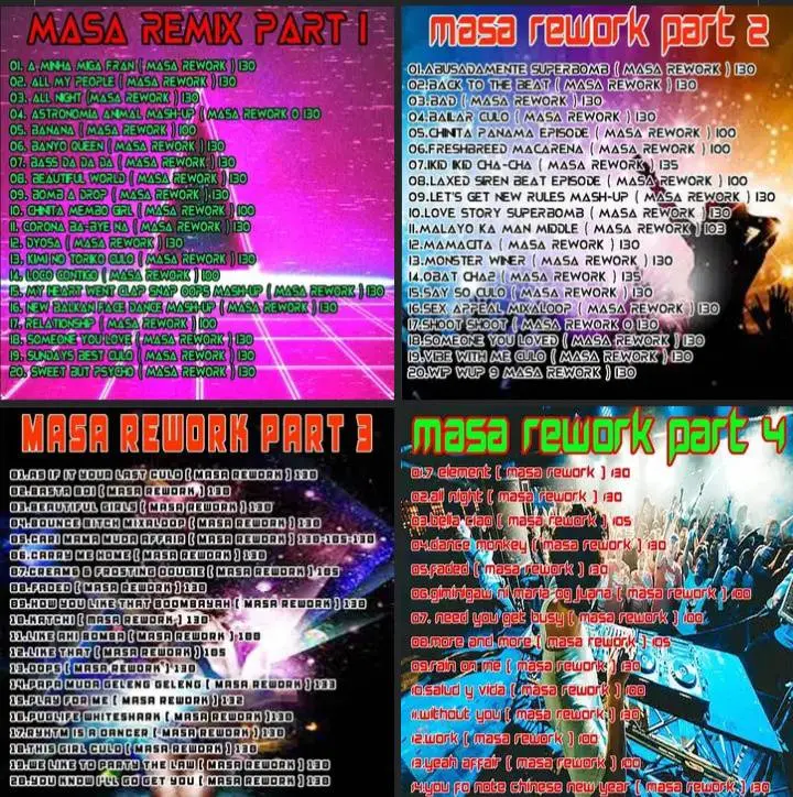DJ JEPZKIE MASA REWORK 2020 PART 1,2,3,4
