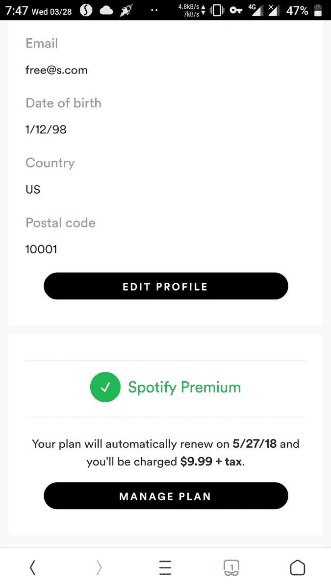 Free spotify 2 months premium account!!
