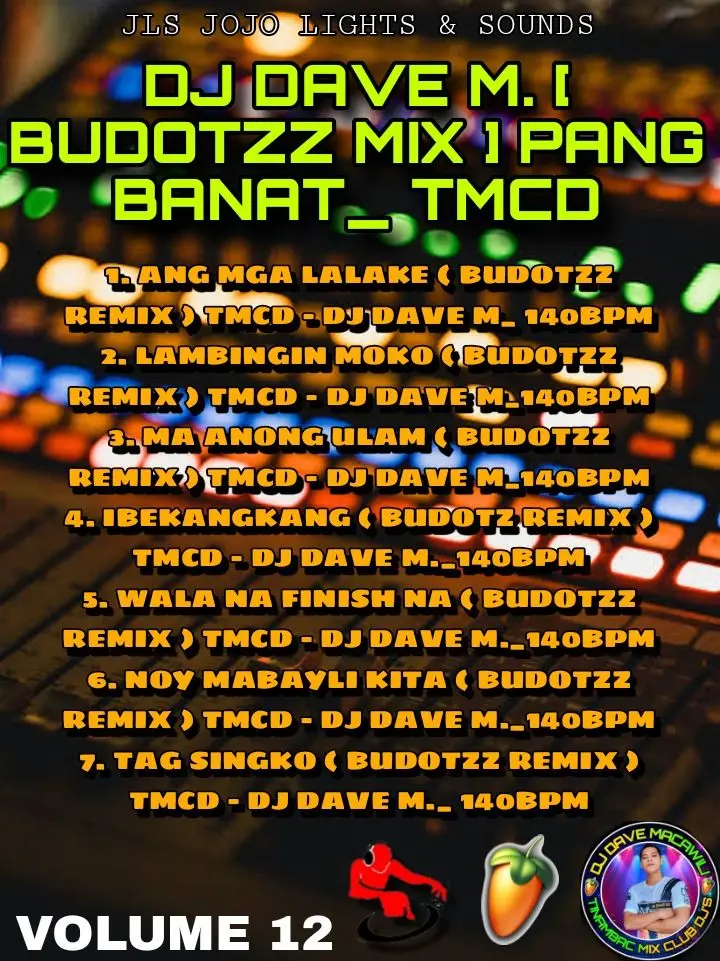 DJ DAVE BUDOTZZ MIX PANG BANAT DMC