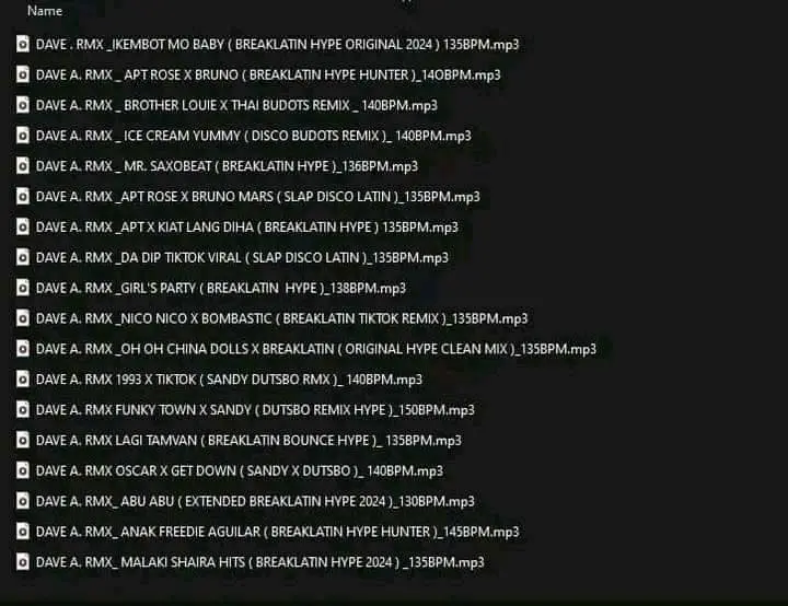 DJ DAVE A REMIX VOL-35
