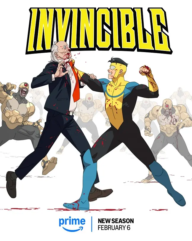 Invincible Season 3 Episode 1, Episode 2 and Episode 3 720p and 1080p WEB-DL 6CH x265 HEVC-PSA