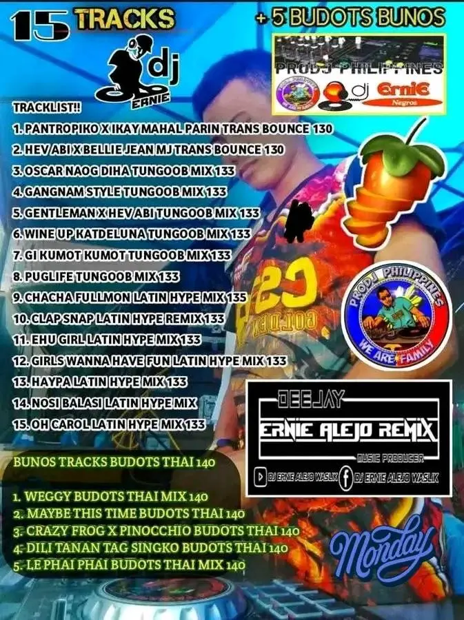 DJ ERNIE ALEJO BOUNCE +5 BUDOTS