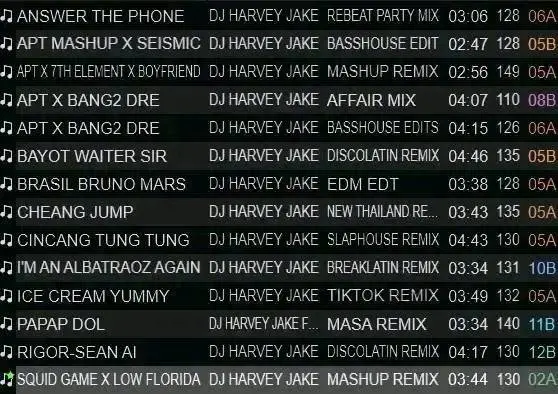 DJ HARVEY JAKE VOL.15 2025