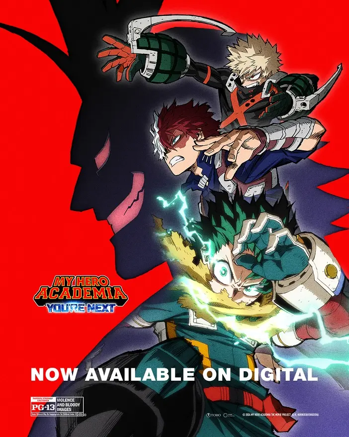 My Hero Academia The Movie: You're Next 720p and 1080p WEB-DL 6CH x265 HEVC-PSA