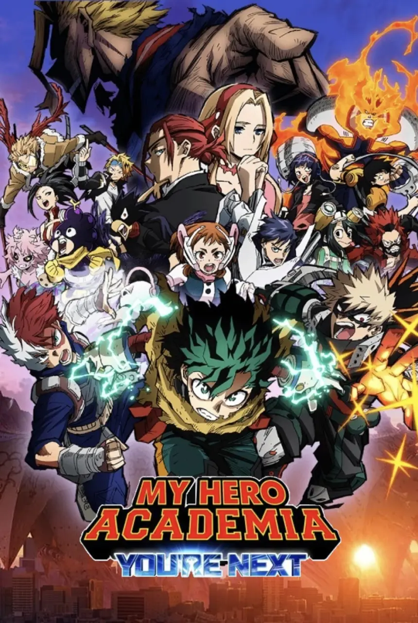 My Hero Academia: You're Next (2024) 720p / 1080p DUAL AUDIO JAP-ENG WEBRip x265 | English Sub | PSA