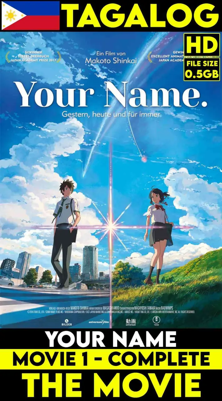 Your name tagalog dub