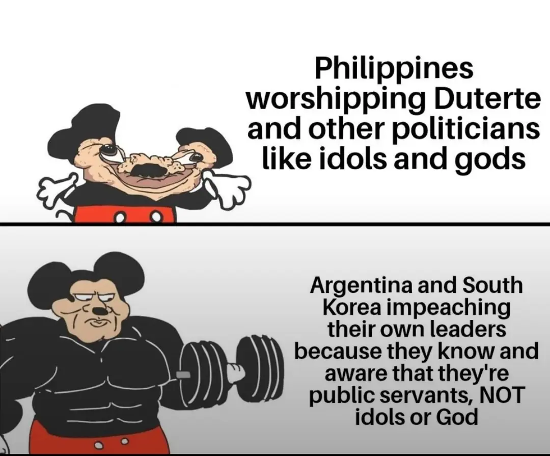 Filipinos worshipping politicians like Gods