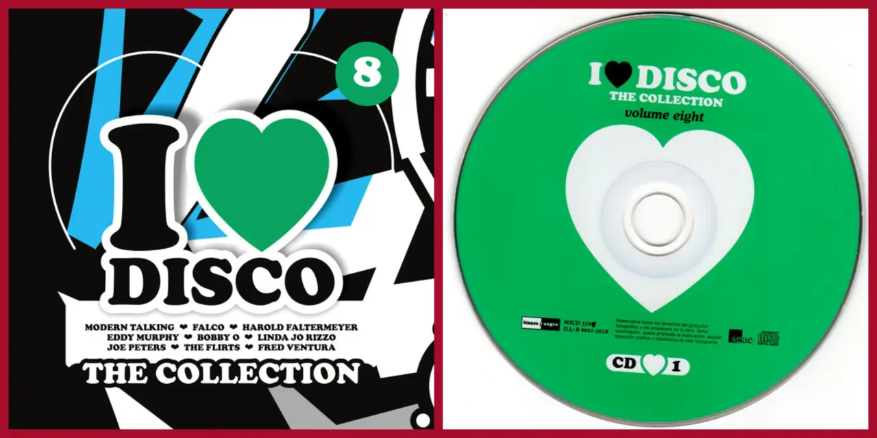 DJ's I Love Disco The Collection 8  Italian-Disco, Disco