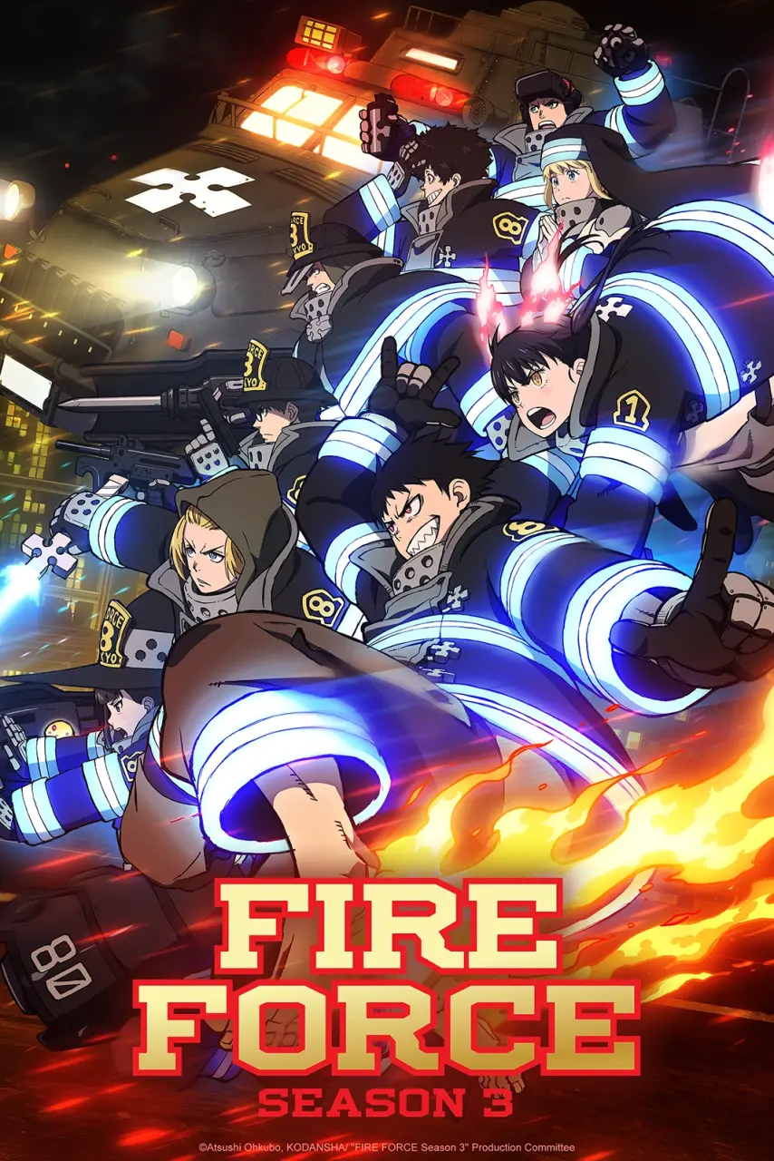 Fire Force Season 03 - 1080P Multi Subs, Ongoing - Episode 08