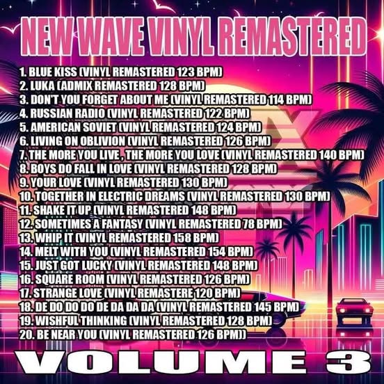 NEW WAVE VINYL REMASTERED VOL. 3