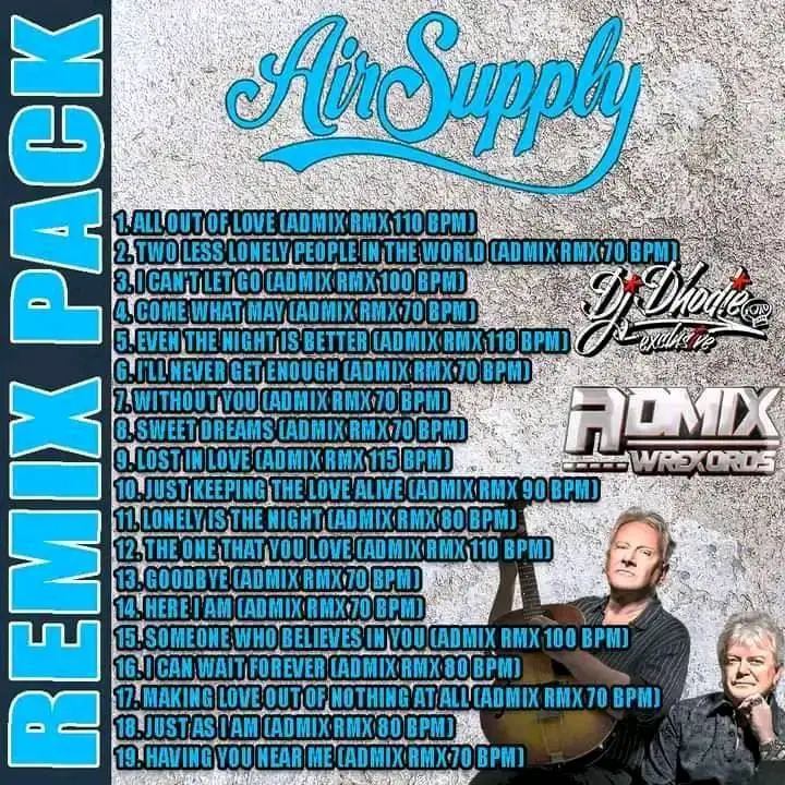 DJ DHODIE AIR SUPPLY REMIX