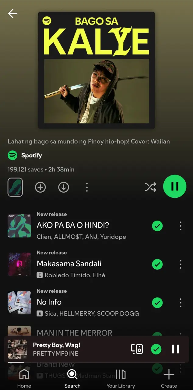 Bago Sa KALYE | Spotify
